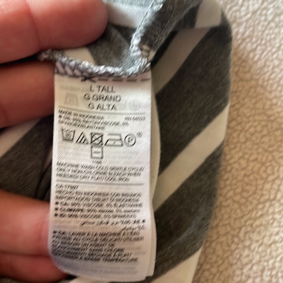 OLD NAVY- Striped Tank Dress, Large - Picture 6 of 6